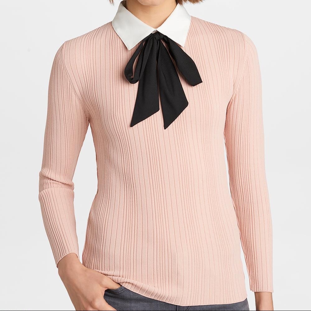 Women's Karl Lagerfeld pink sweater XL